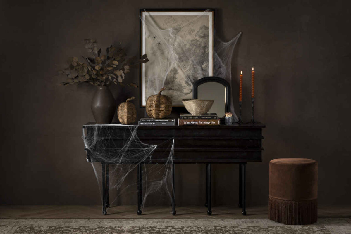 Citrouille Décorative En Rotin Tressé - Décoration Table Automne, Halloween, Thanksgiving, Noël